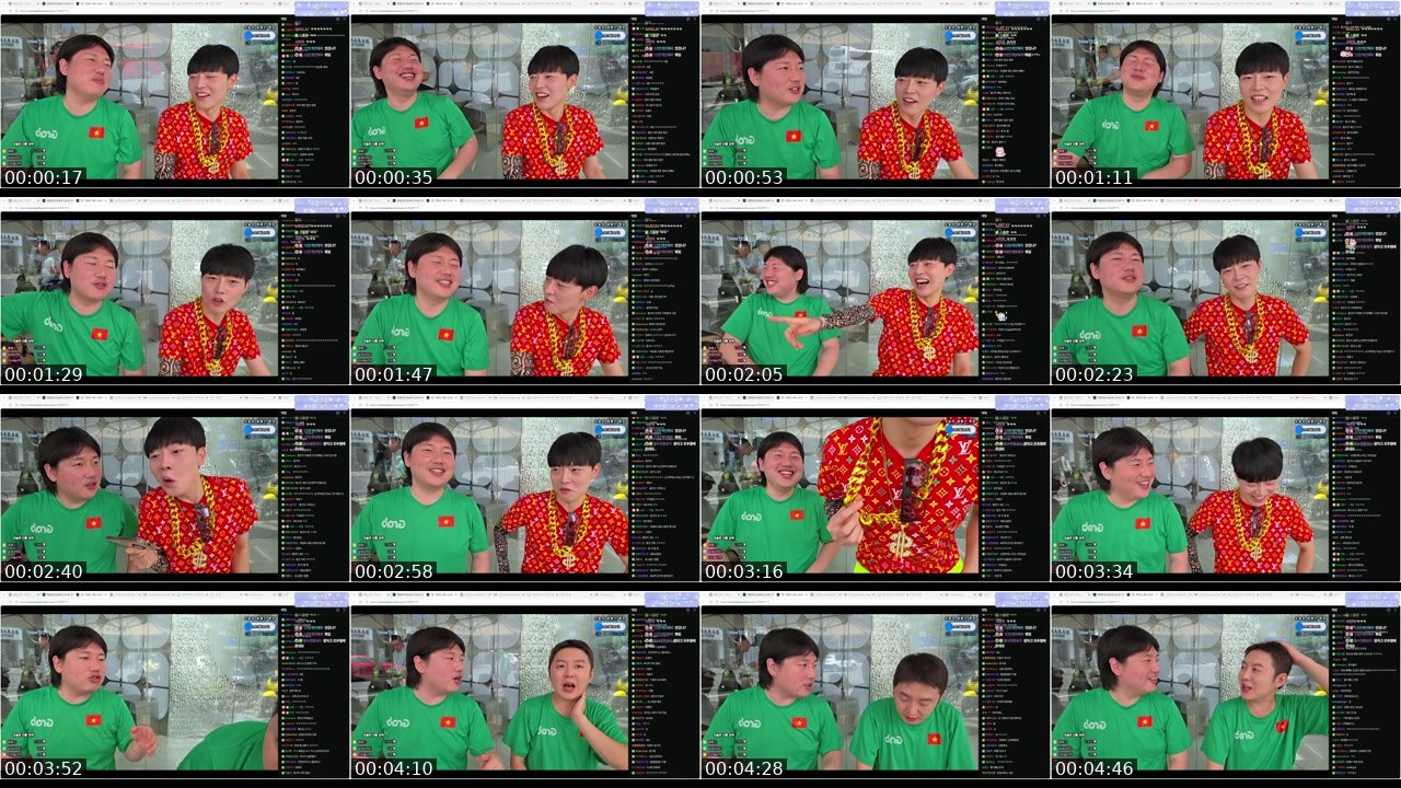 Contact-sheet preview of 헤요이's SOOP Live recording