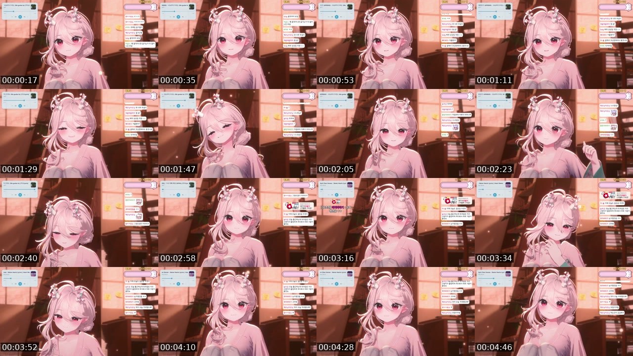 Contact-sheet preview of 피치:3's SOOP Live recording