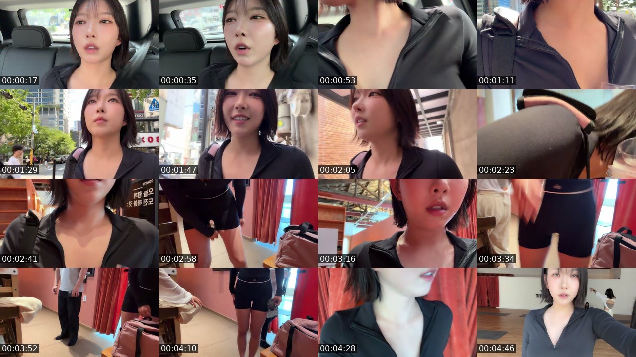 Contact-sheet preview of 이지각's SOOP Live recording