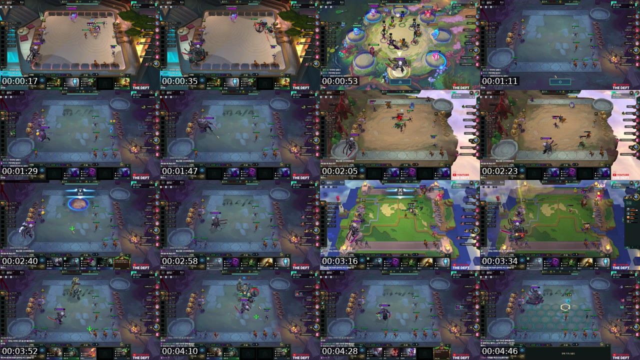 Contact-sheet preview of TheDeft's SOOP Live recording