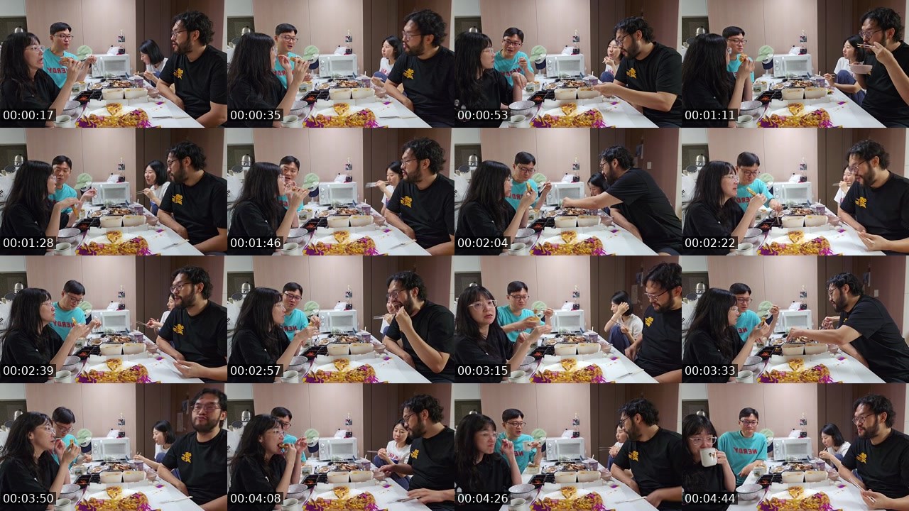 Contact-sheet preview of 전태규's SOOP Live recording