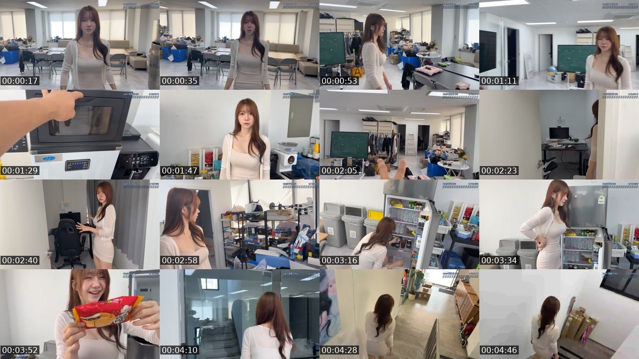Contact-sheet preview of 꿀지원!'s SOOP Live recording