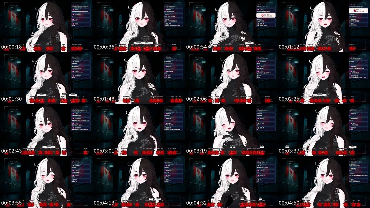 Contact-sheet preview of 코드네임ROSE's SOOP Live recording