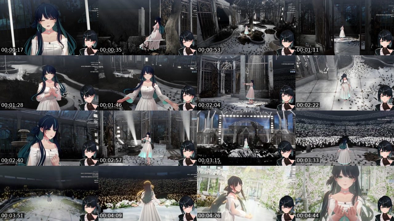 Contact-sheet preview of 미현영♡'s SOOP Live recording