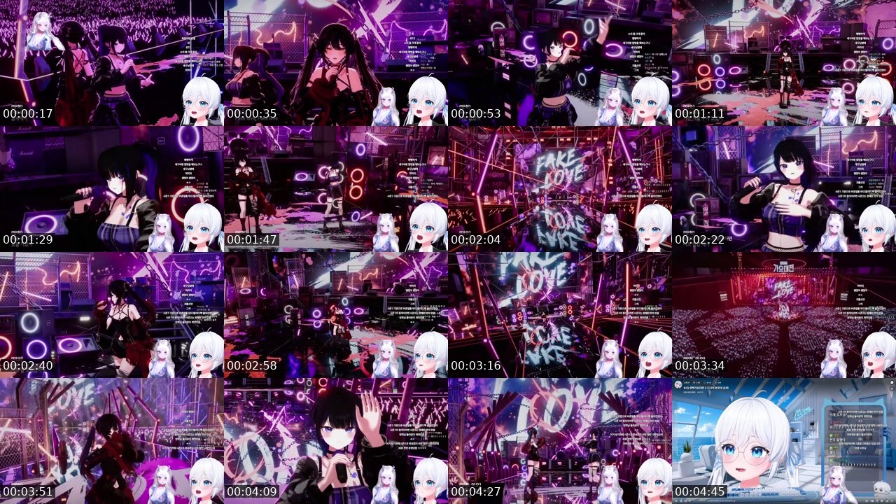 Contact-sheet preview of 김옹삼's SOOP Live recording