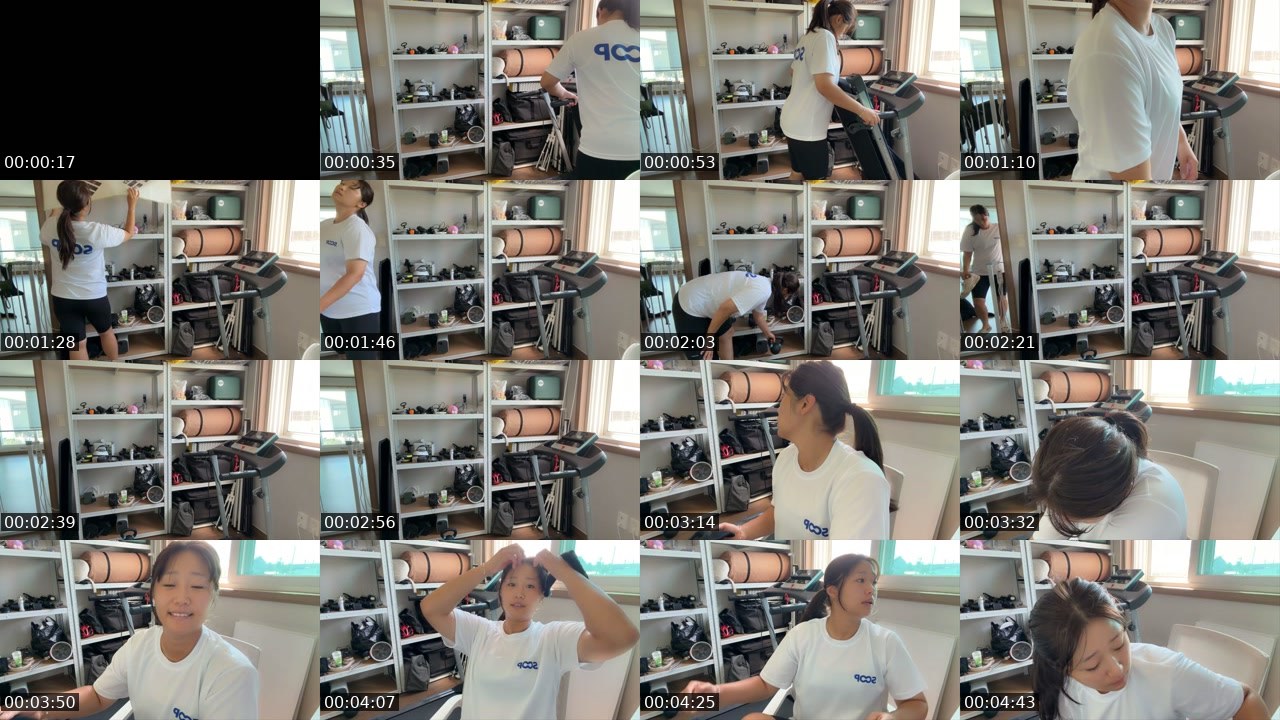 Contact-sheet preview of 호쿵이와따♥'s SOOP Live recording