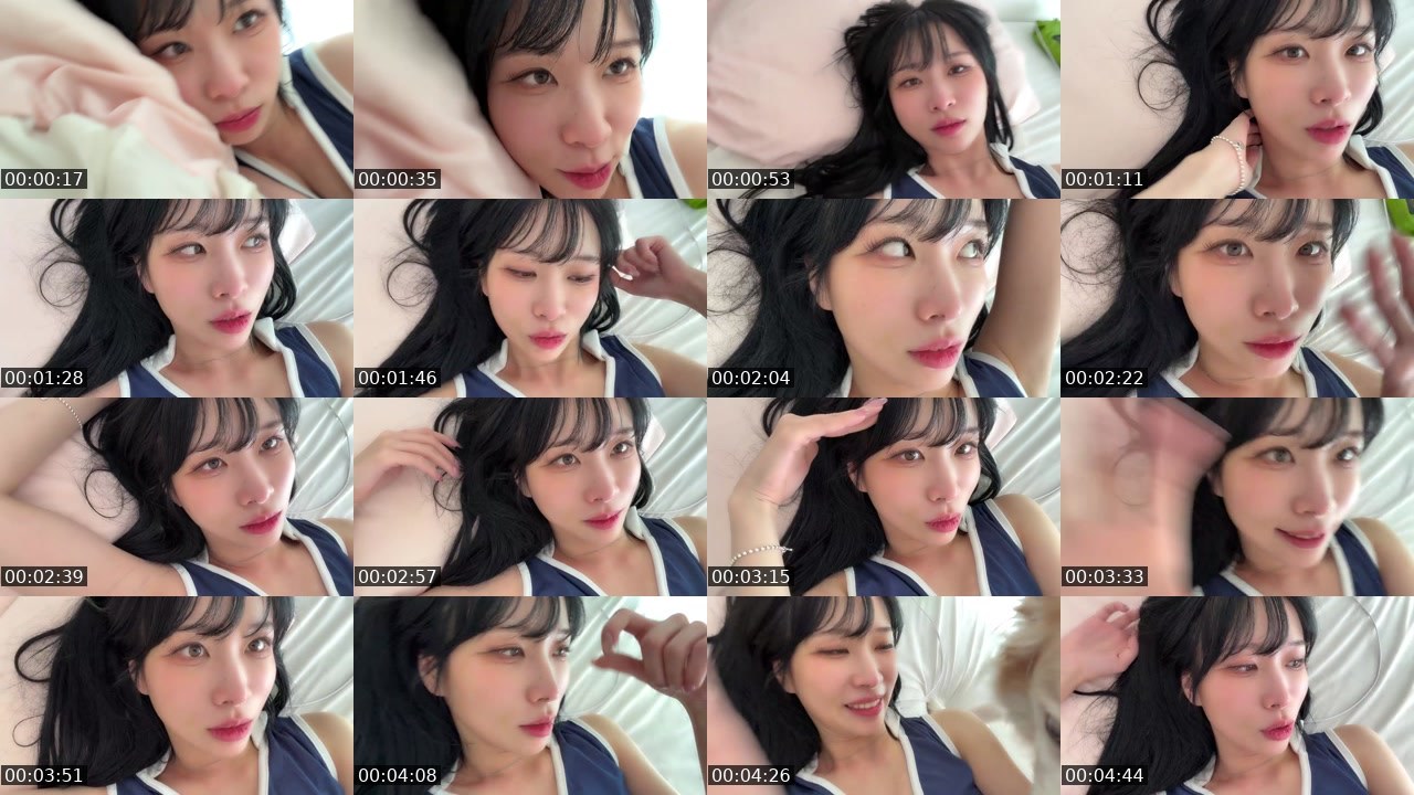Contact-sheet preview of 아이밈.'s SOOP Live recording