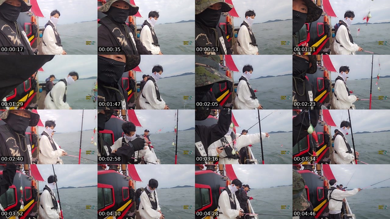 Contact-sheet preview of 민큐Q's SOOP Live recording