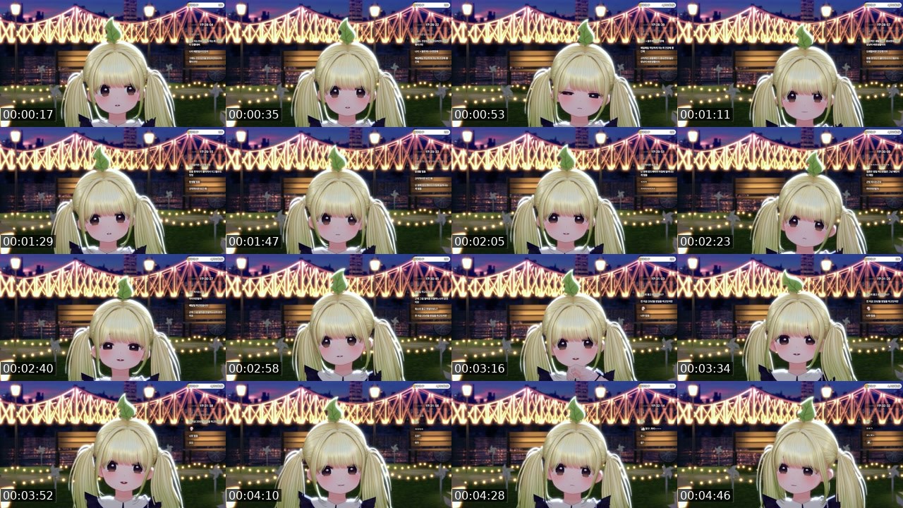 Contact-sheet preview of 망구랑's SOOP Live recording