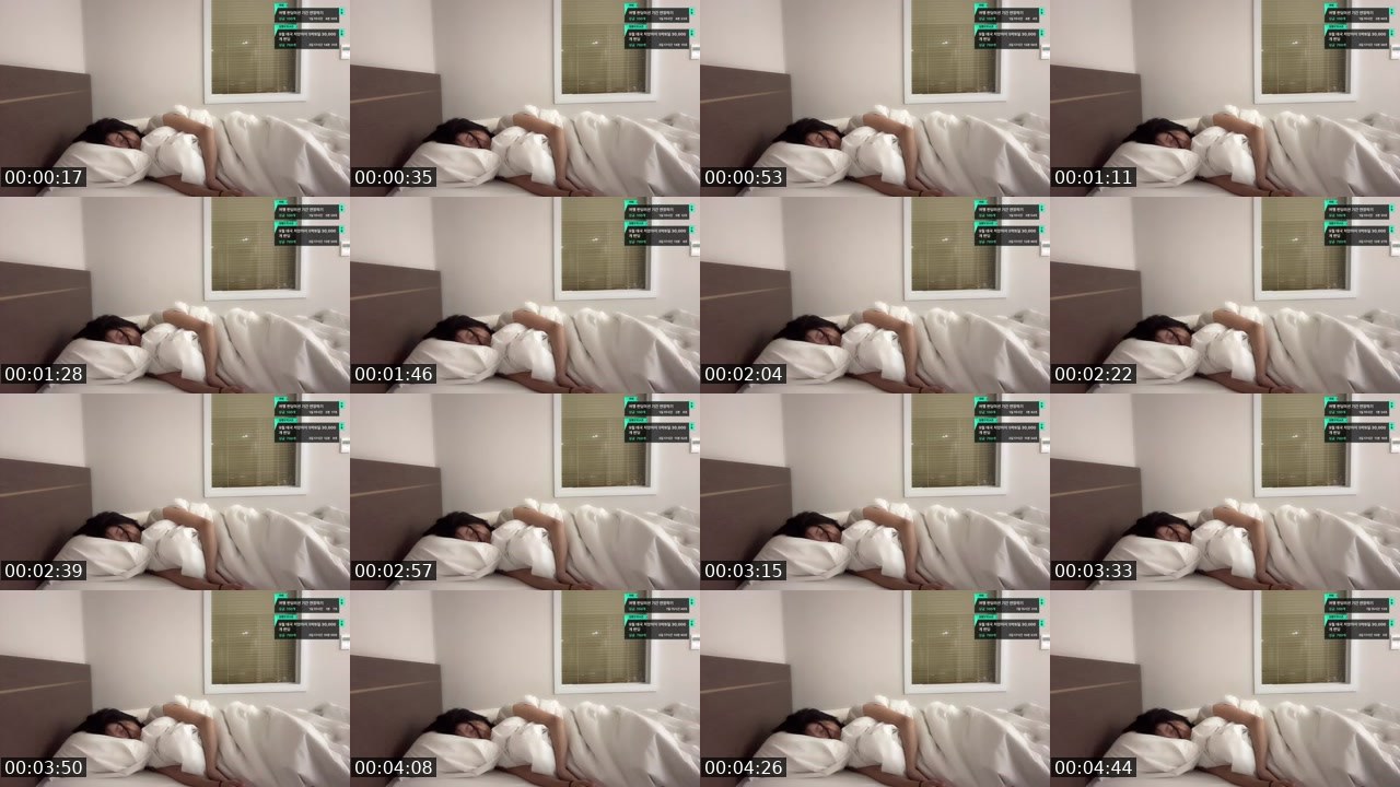 Contact-sheet preview of ♥소은's SOOP Live recording