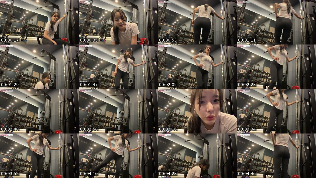 Contact-sheet preview of 이유란ㅇ's SOOP Live recording