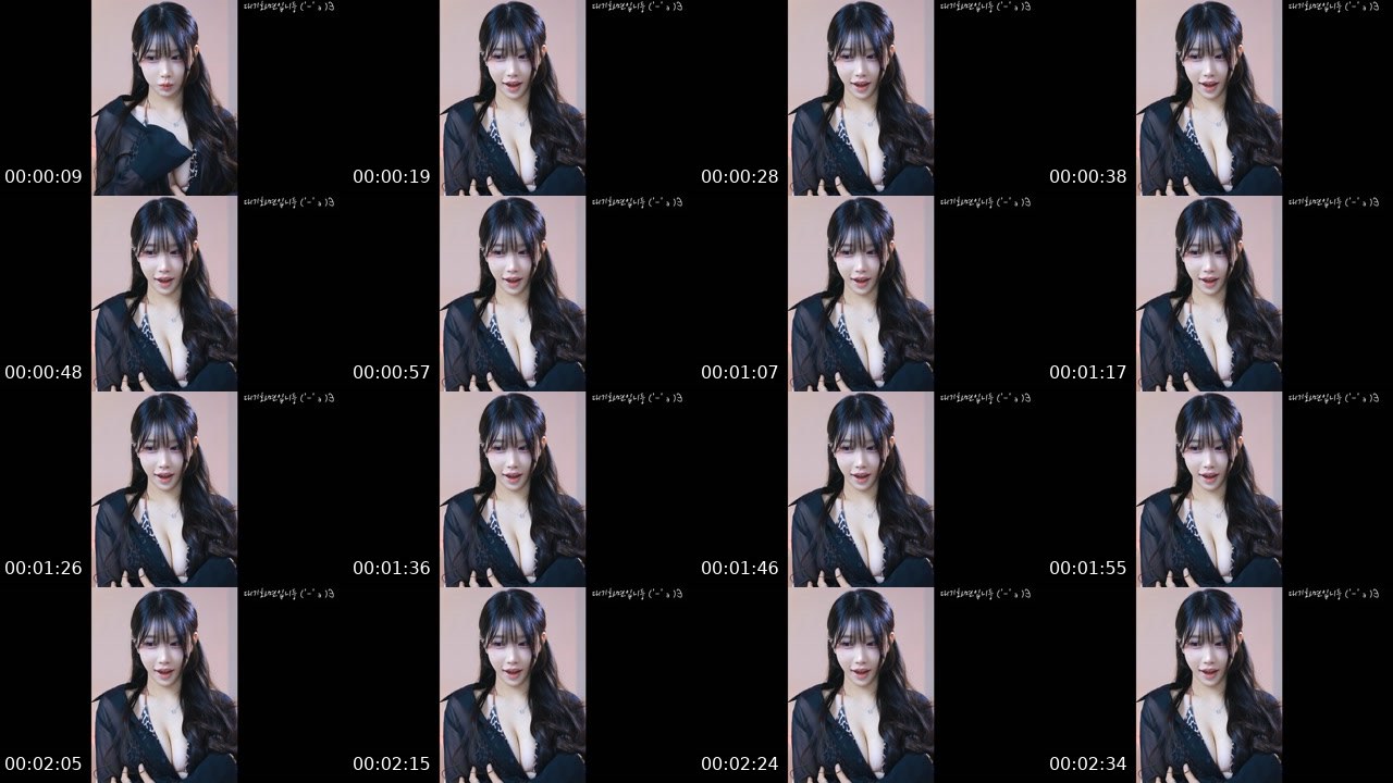 Contact-sheet preview of 그릴래영's SOOP Live recording