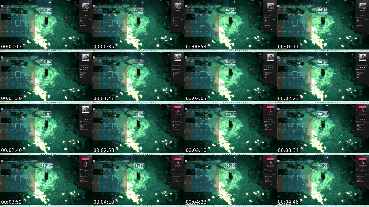 Contact-sheet preview of 타요~'s SOOP Live recording