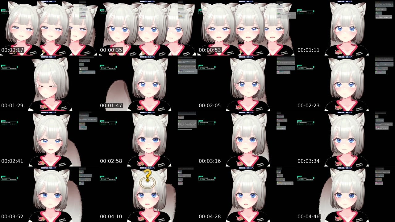 Contact-sheet preview of 라거머핀's SOOP Live recording