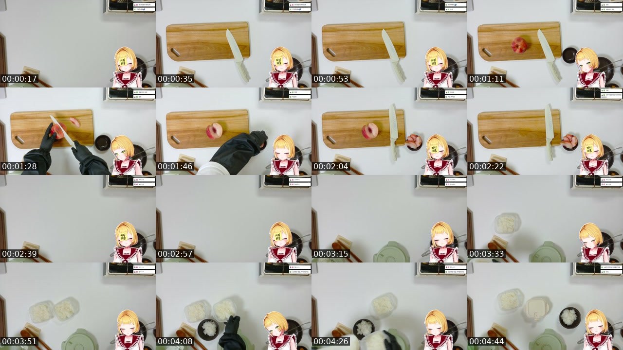 Contact-sheet preview of 클라비스's SOOP Live recording