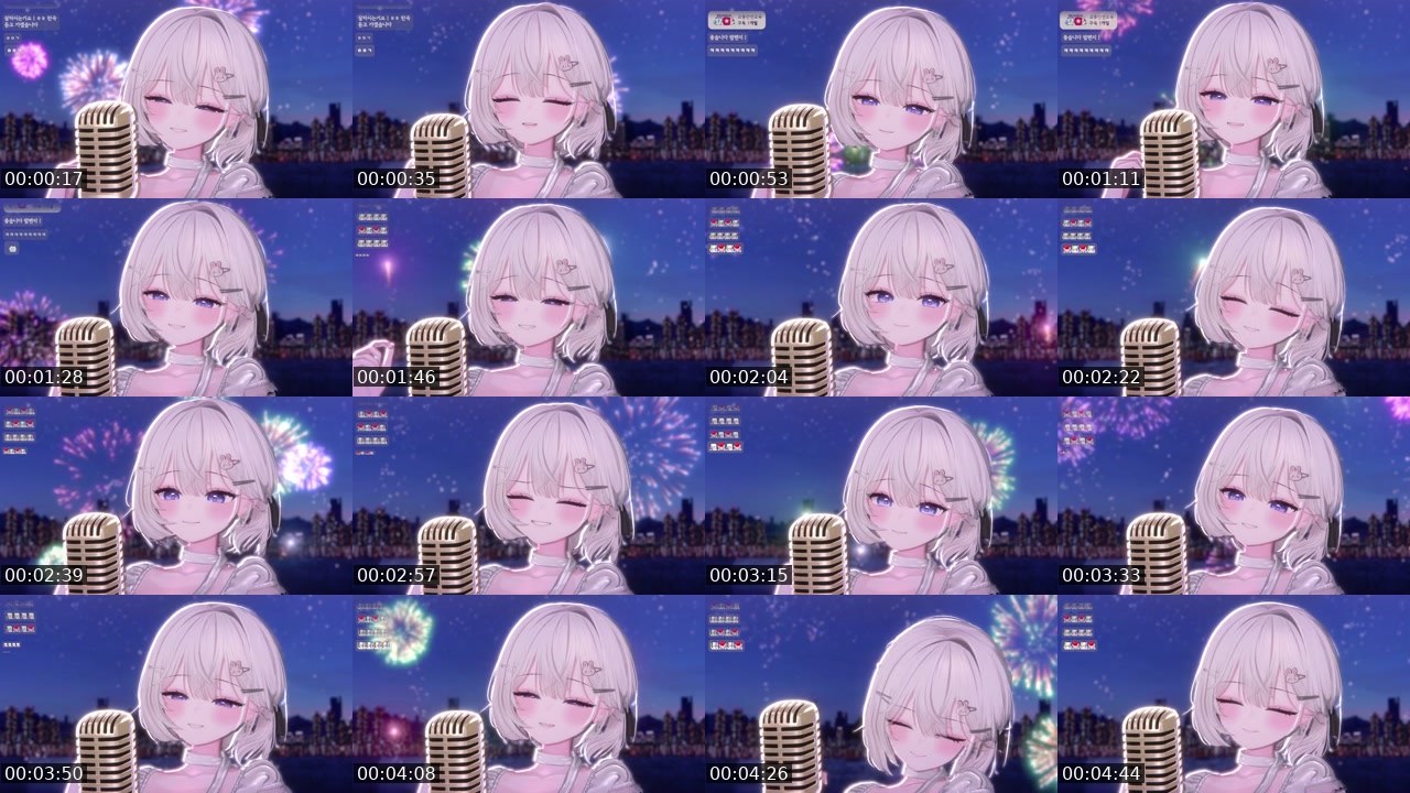 Contact-sheet preview of 스위데's SOOP Live recording