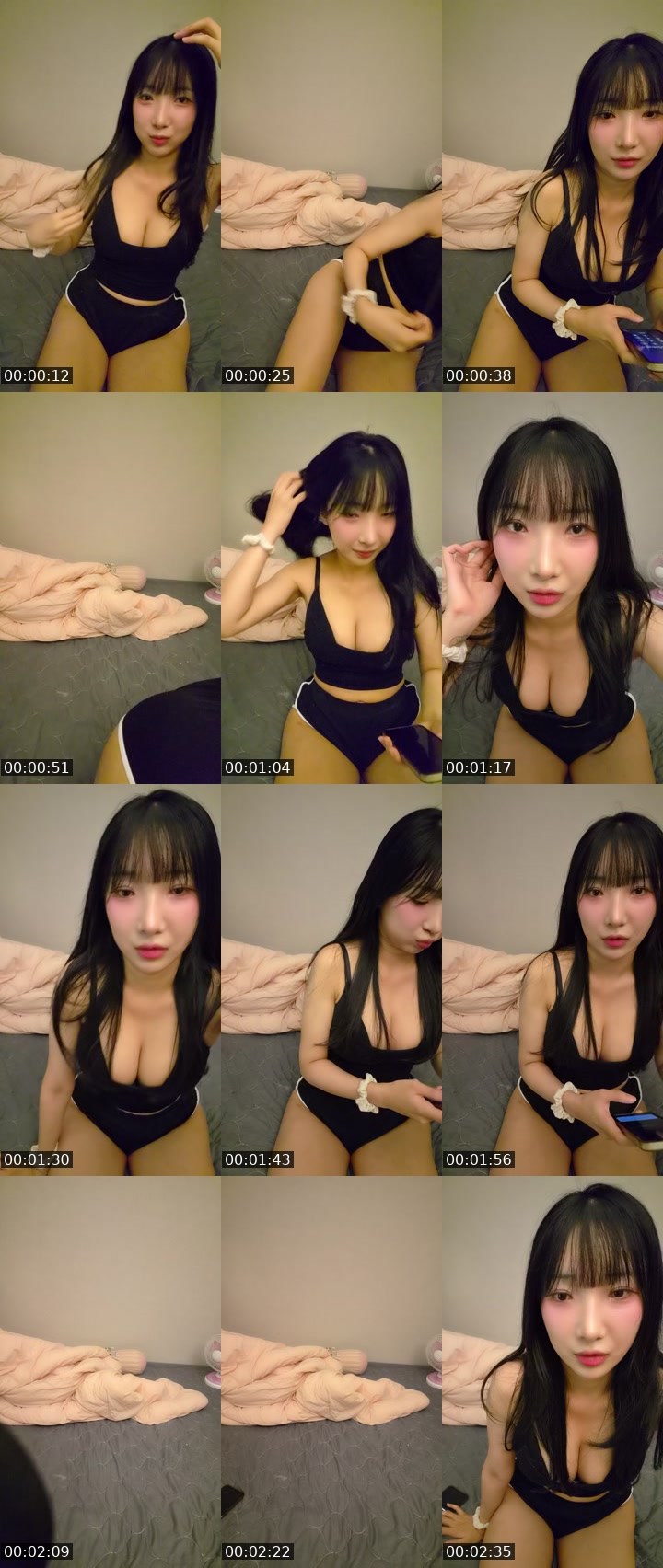 Contact-sheet preview of 짐승녀's SOOP Live recording