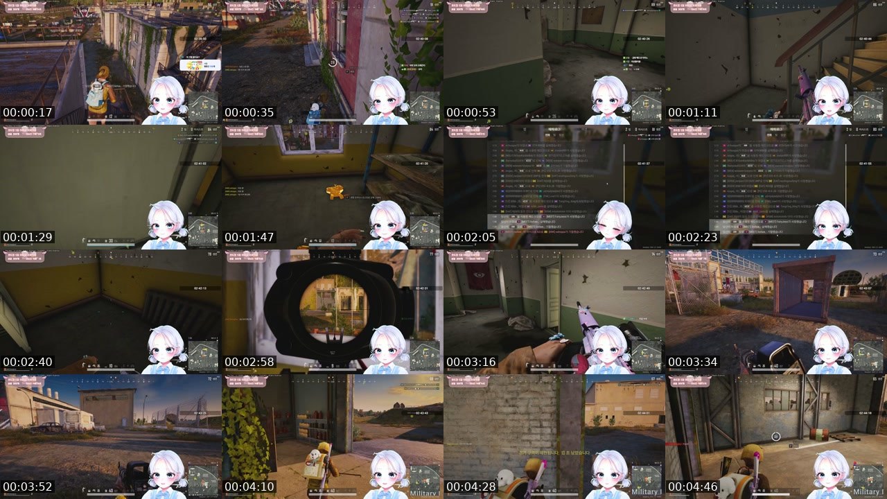 Contact-sheet preview of 김뱅글:Þ's SOOP Live recording