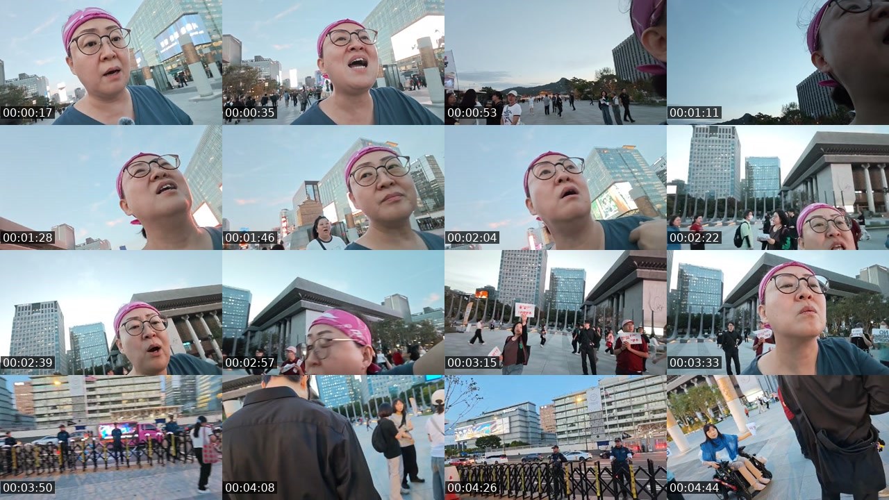 Contact-sheet preview of 레전드경선's SOOP Live recording