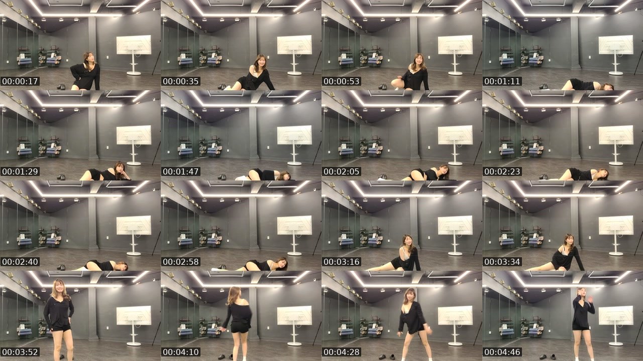 Contact-sheet preview of 겸둥이's SOOP Live recording