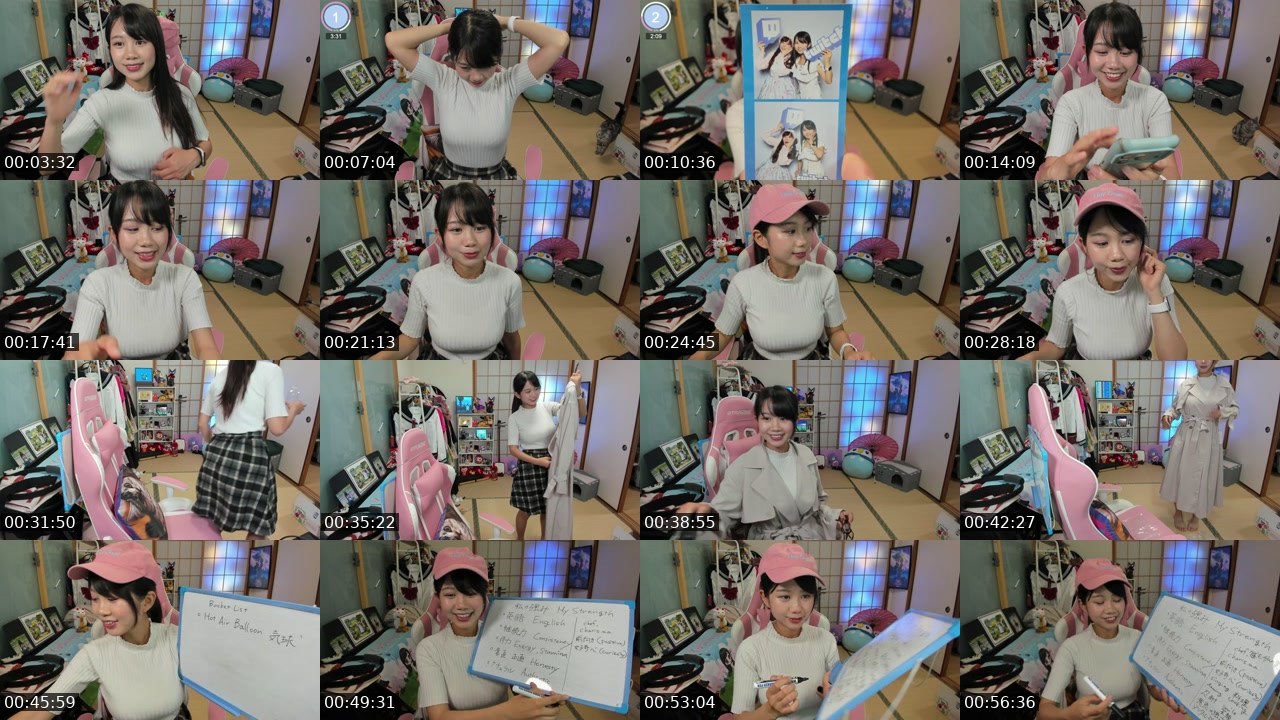 Contact-sheet preview of Yoshimyan's SOOP Live recording