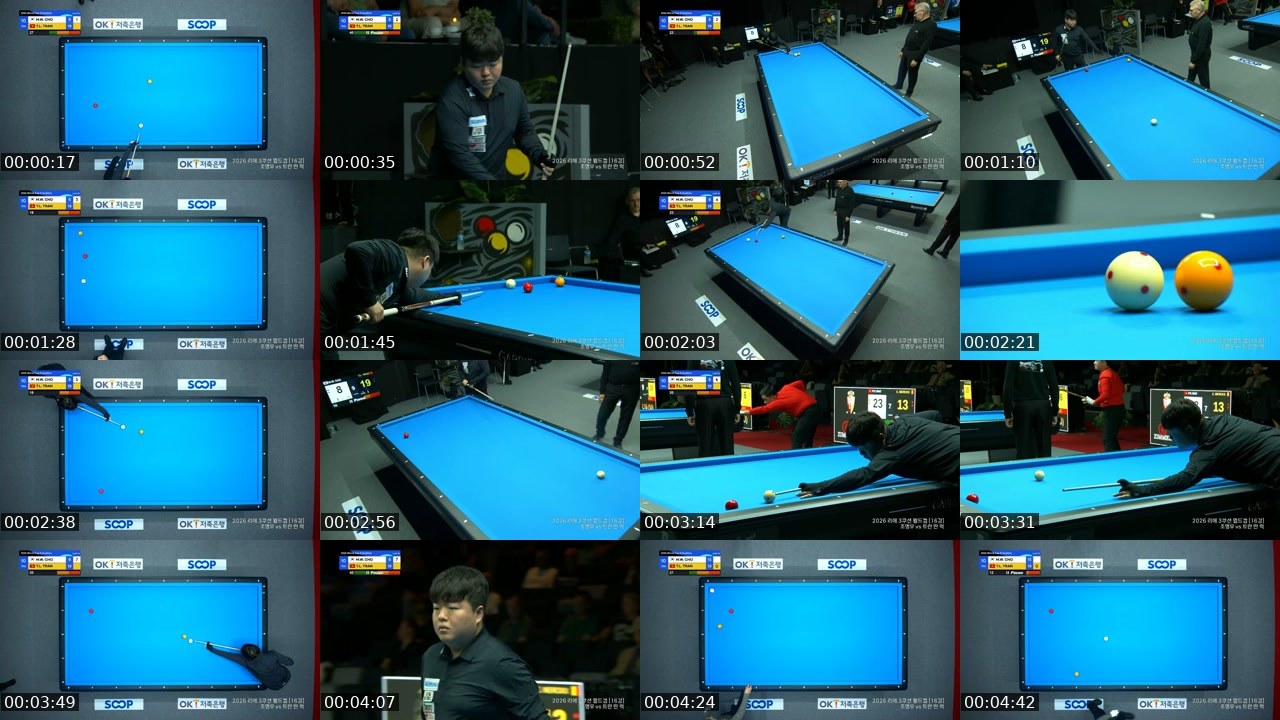 Contact-sheet preview of 한국의로날도's SOOP Live recording