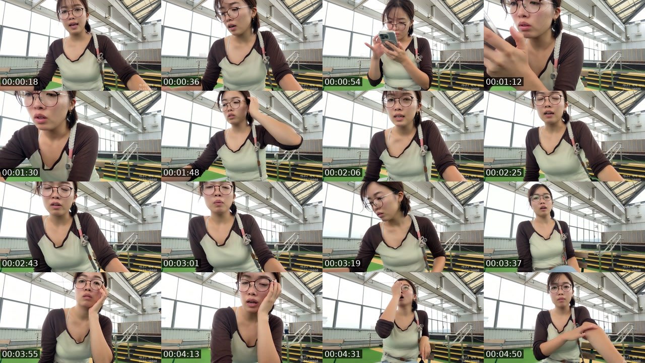 Contact-sheet preview of 유롬이's SOOP Live recording