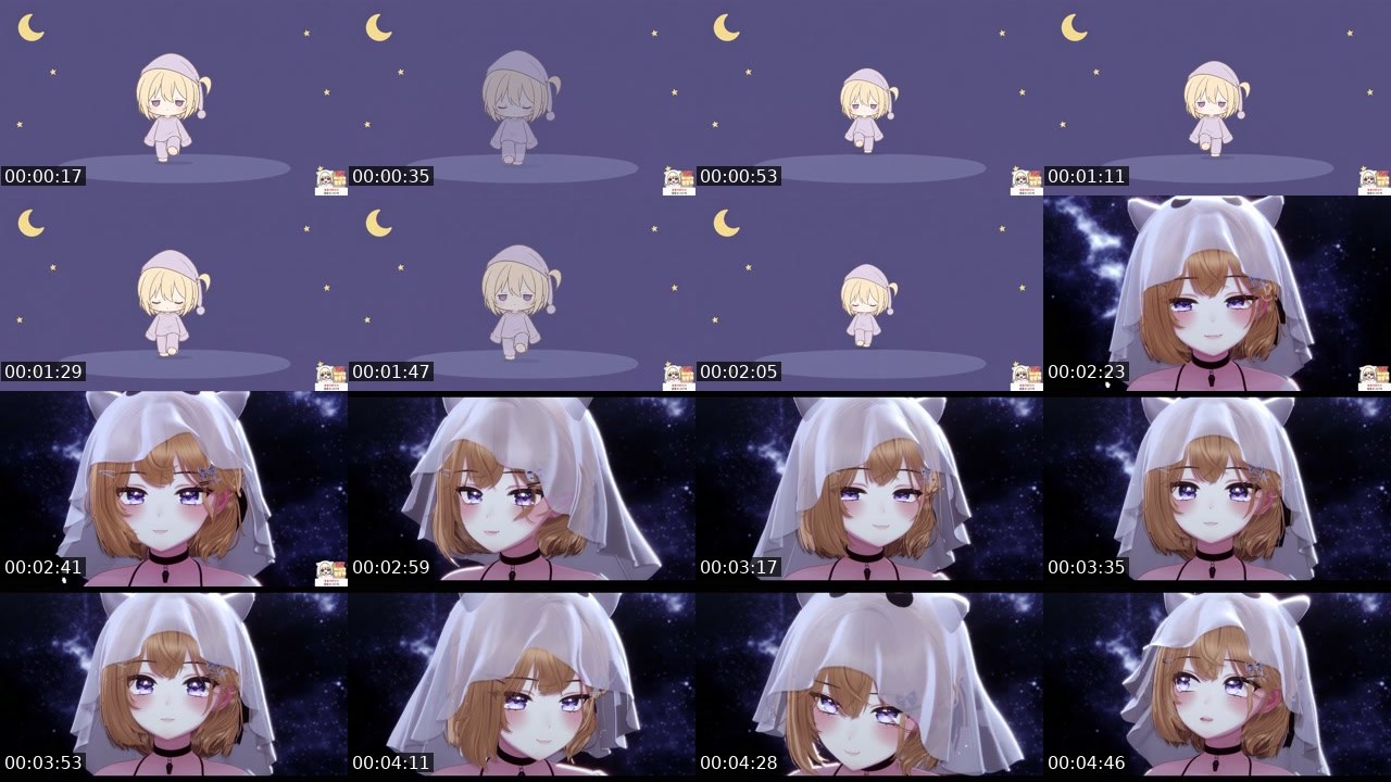 Contact-sheet preview of 박몽총's SOOP Live recording