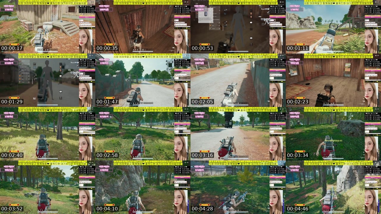 Contact-sheet preview of momo--3--'s SOOP Live recording