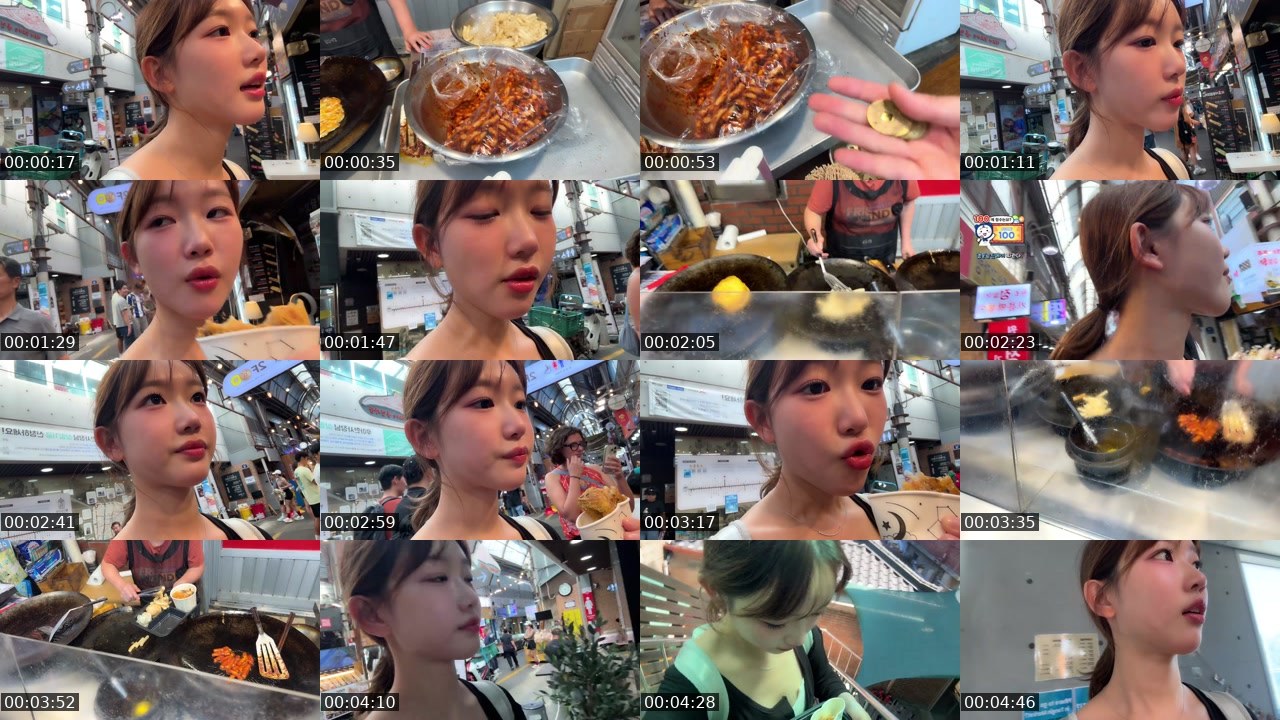 Contact-sheet preview of 겸둥이's SOOP Live recording