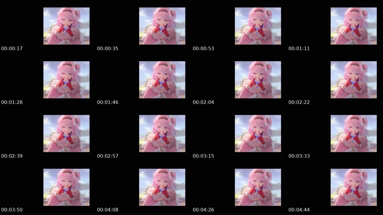 Contact-sheet preview of 코렛트's SOOP Live recording