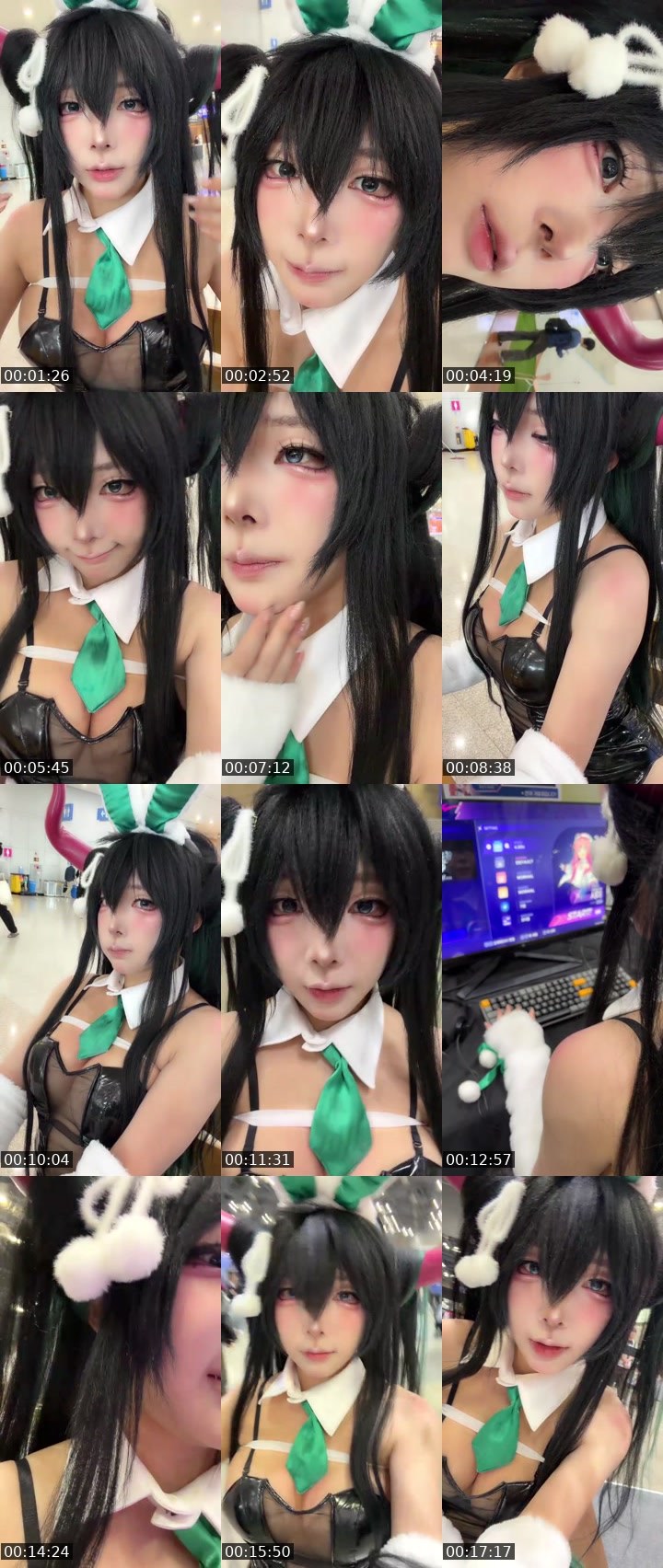 Contact-sheet preview of 강인경♥'s SOOP Live recording