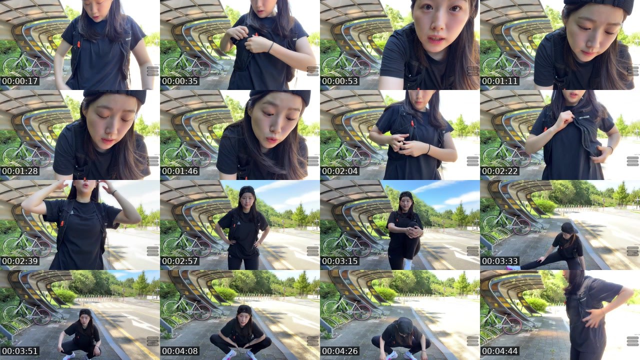 Contact-sheet preview of 김찌리's SOOP Live recording