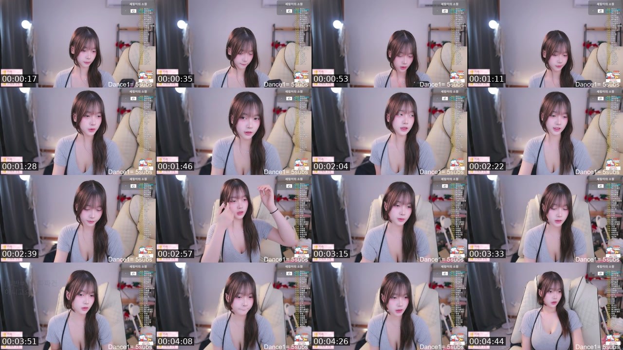 Contact-sheet preview of 세림잉_'s SOOP Live recording