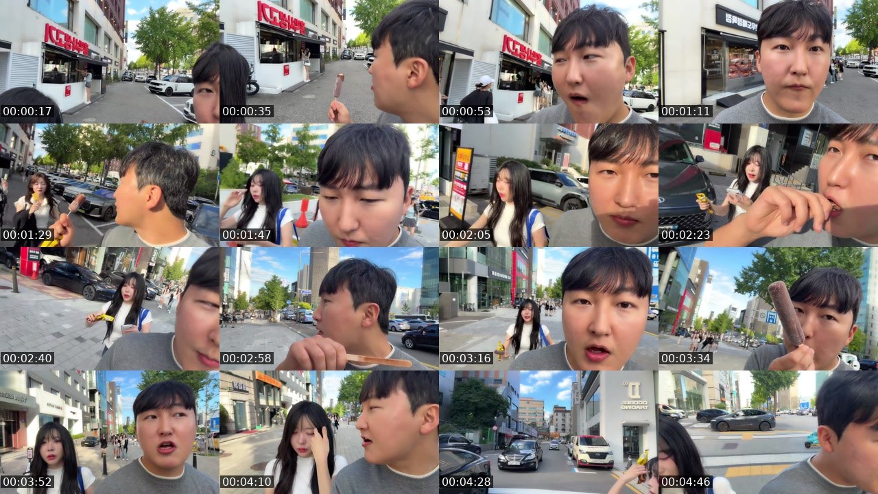 Contact-sheet preview of 임밍지's SOOP Live recording