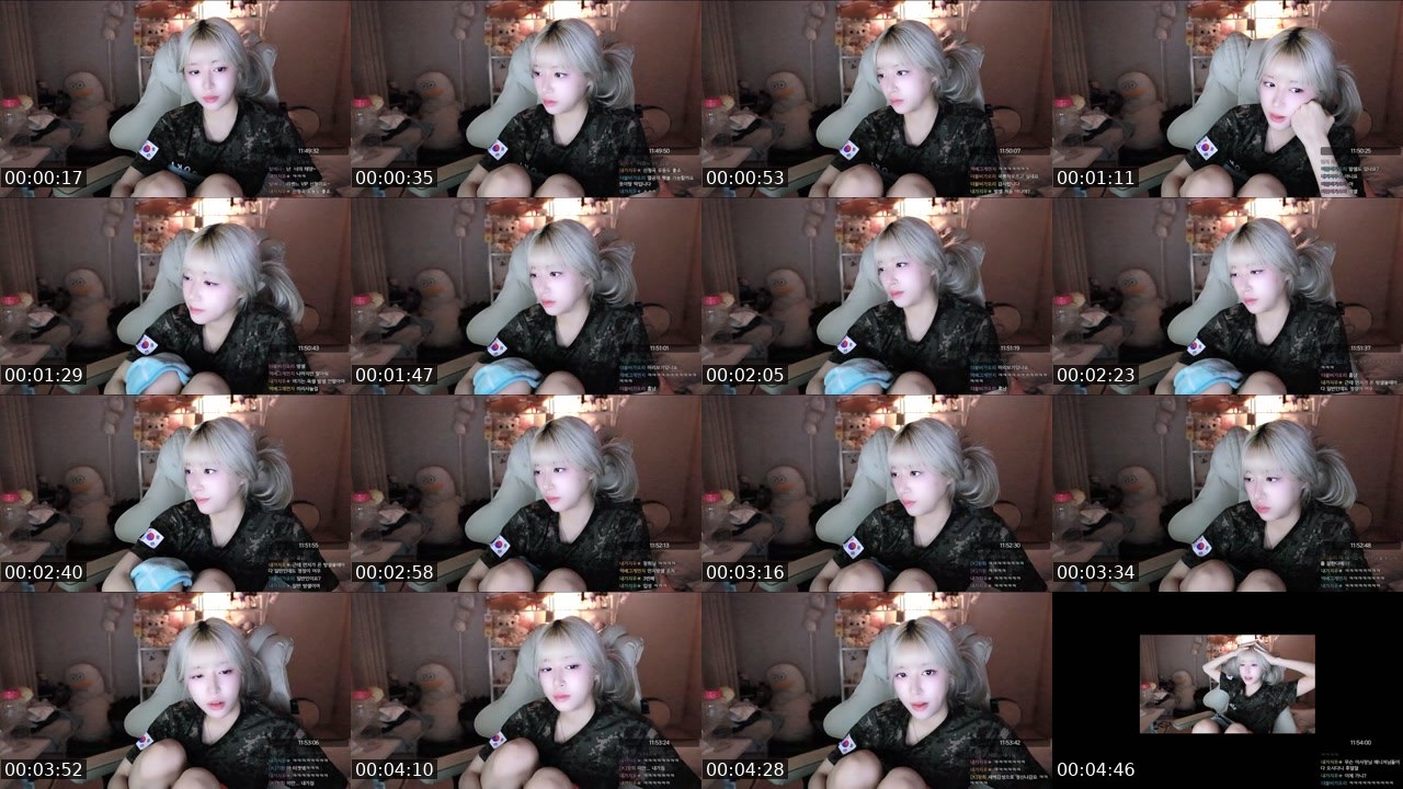 Contact-sheet preview of 내가먼지's SOOP Live recording