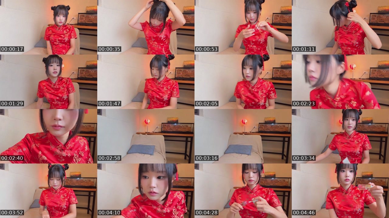 Contact-sheet preview of 홍딩굴's SOOP Live recording