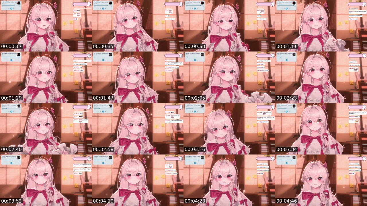 Contact-sheet preview of 피치:3's SOOP Live recording