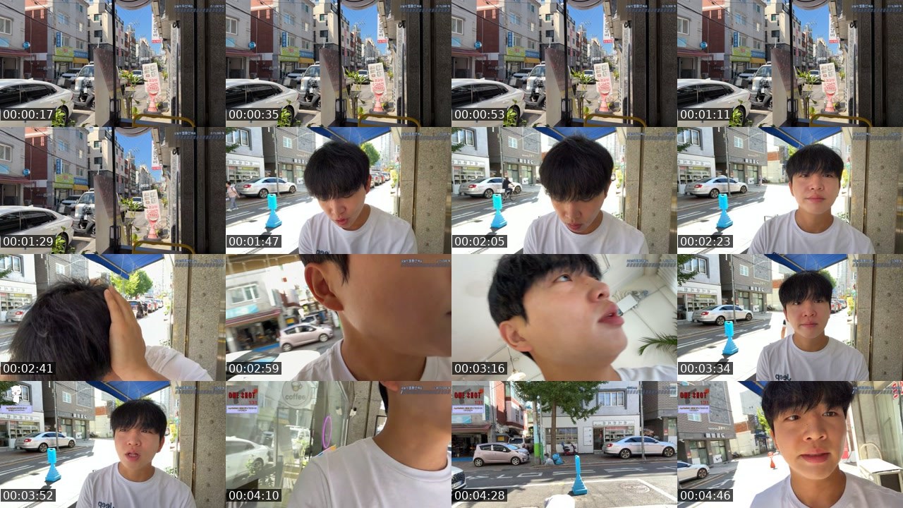 Contact-sheet preview of 꿀지원!'s SOOP Live recording