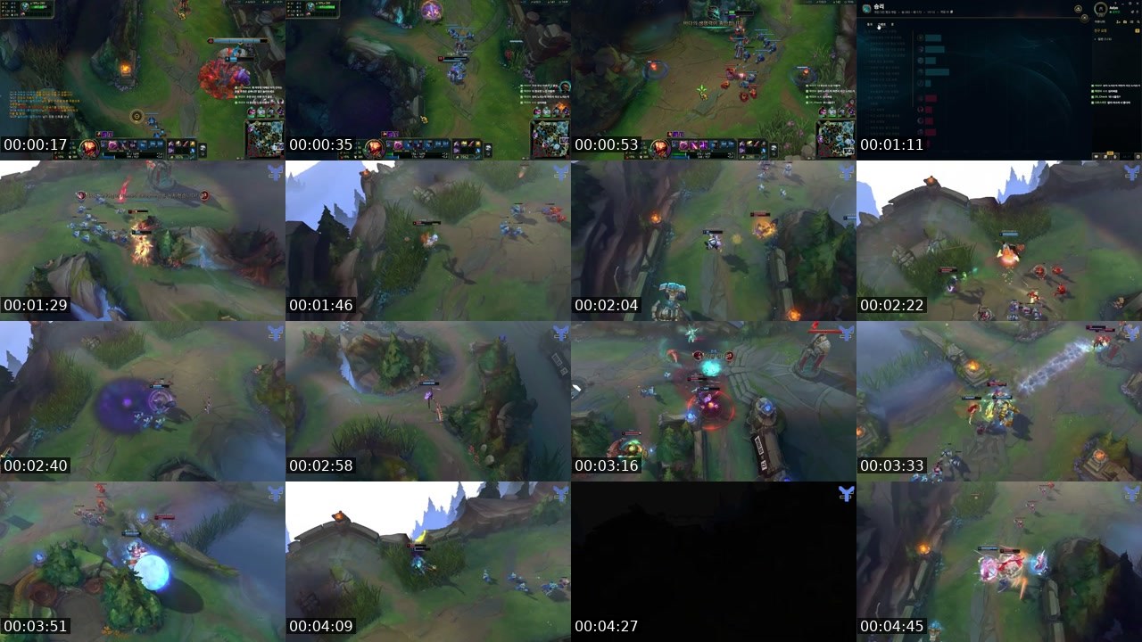 Contact-sheet preview of Axiyo's SOOP Live recording