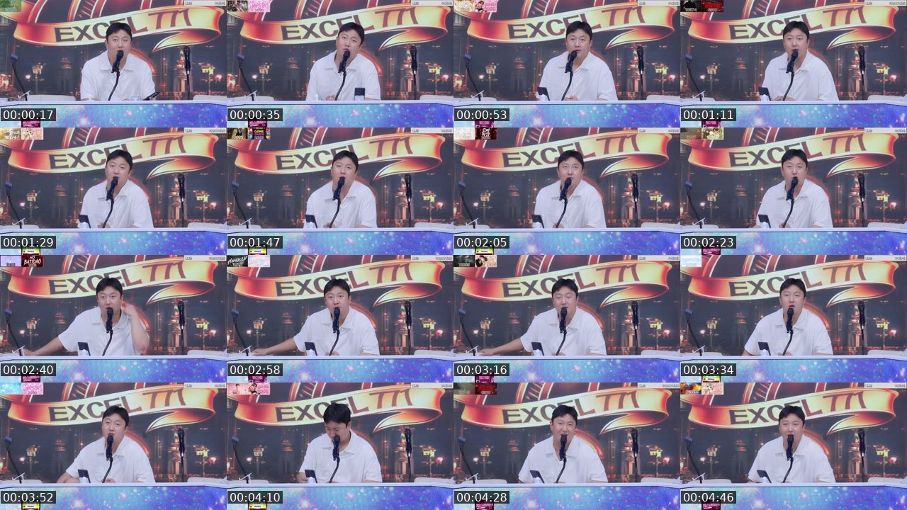 Contact-sheet preview of 킹기훈's SOOP Live recording