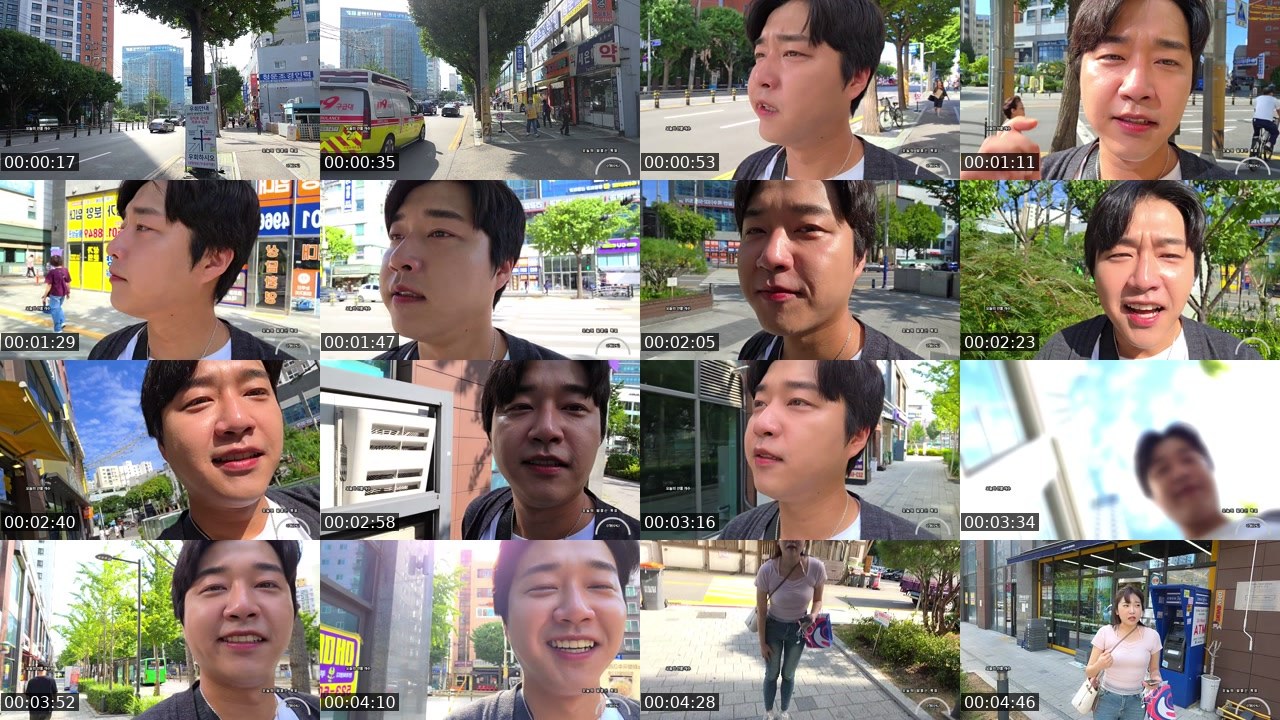 Contact-sheet preview of BJ와이퍼♥'s SOOP Live recording