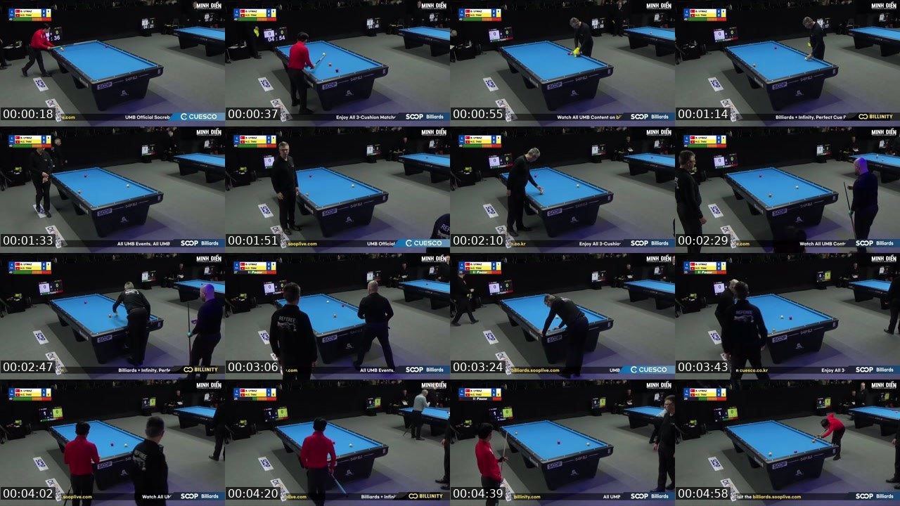 Contact-sheet preview of Minhdienvn2's SOOP Live recording