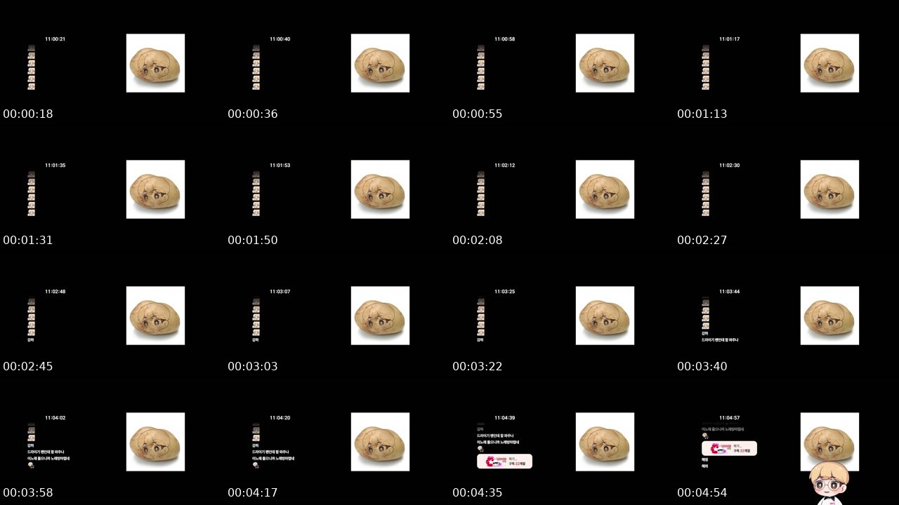 Contact-sheet preview of 감블러's SOOP Live recording