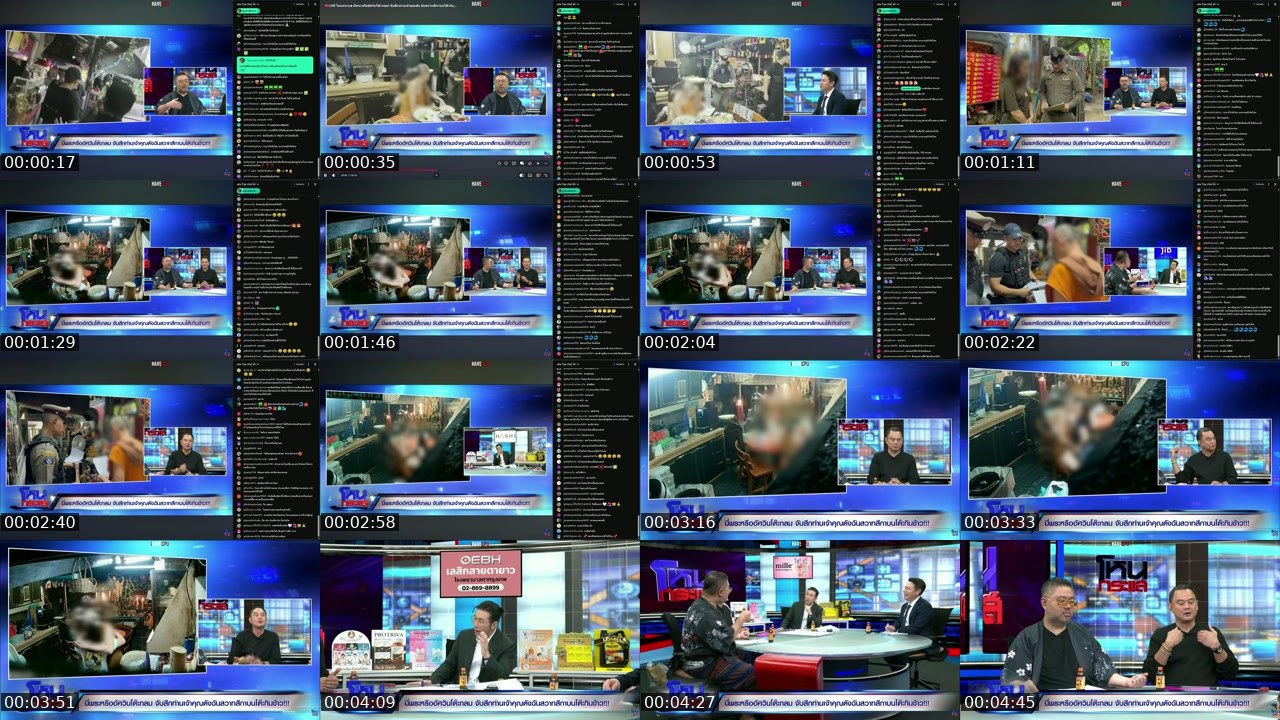 Contact-sheet preview of rebirthztv's SOOP Live recording