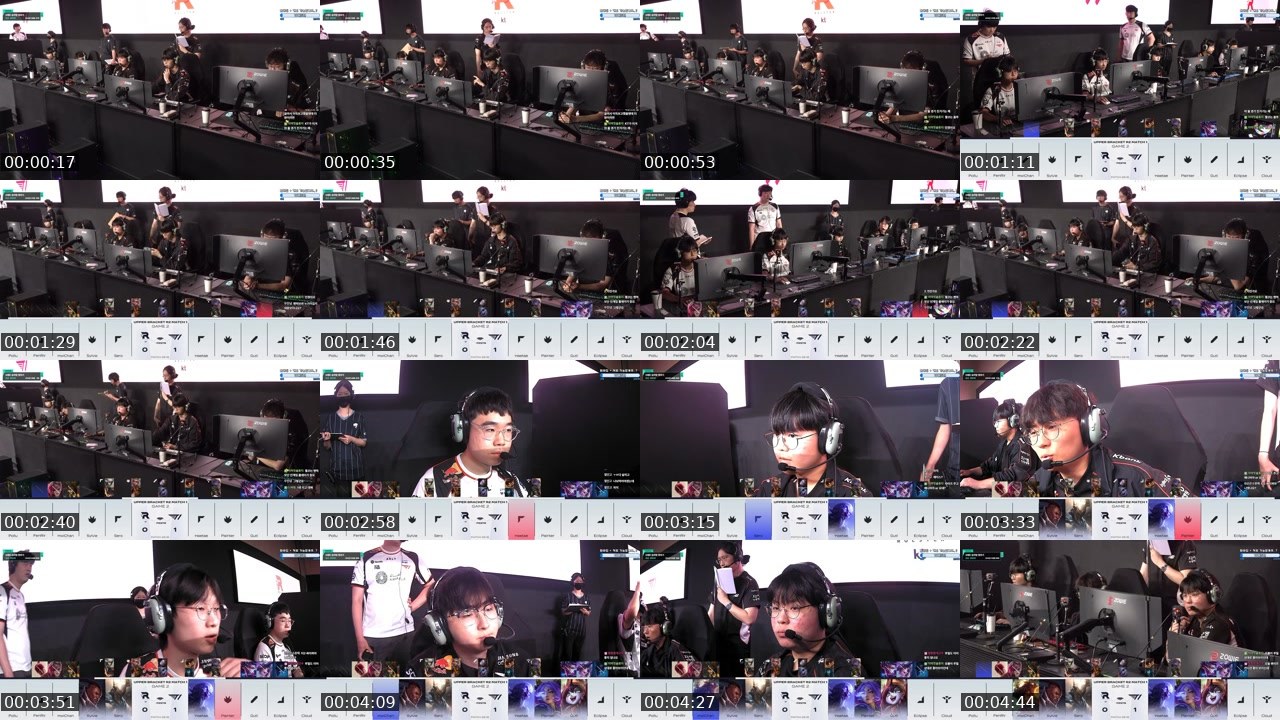 Contact-sheet preview of CoachSee's SOOP Live recording