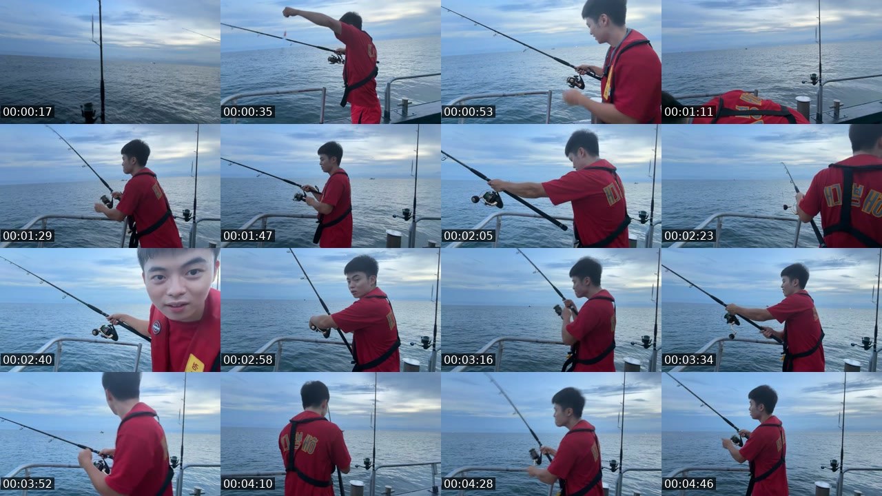 Contact-sheet preview of 유왕's SOOP Live recording