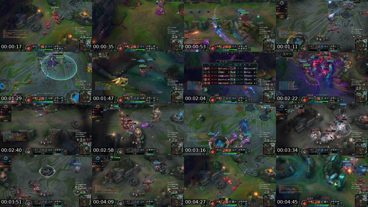 Contact-sheet preview of Axiyo's SOOP Live recording