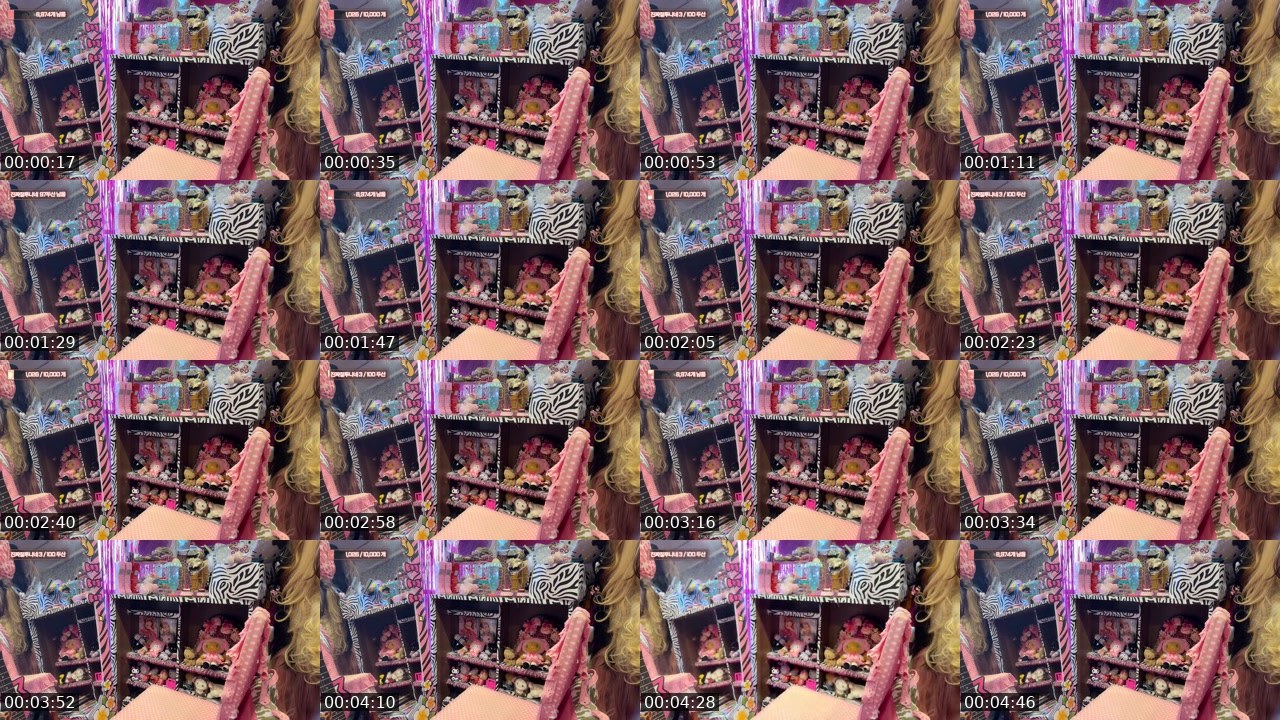 Contact-sheet preview of 가람♥'s SOOP Live recording