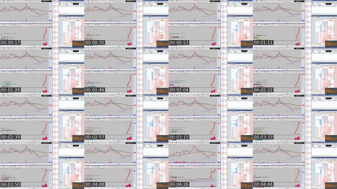 Contact-sheet preview of 주춤2's SOOP Live recording